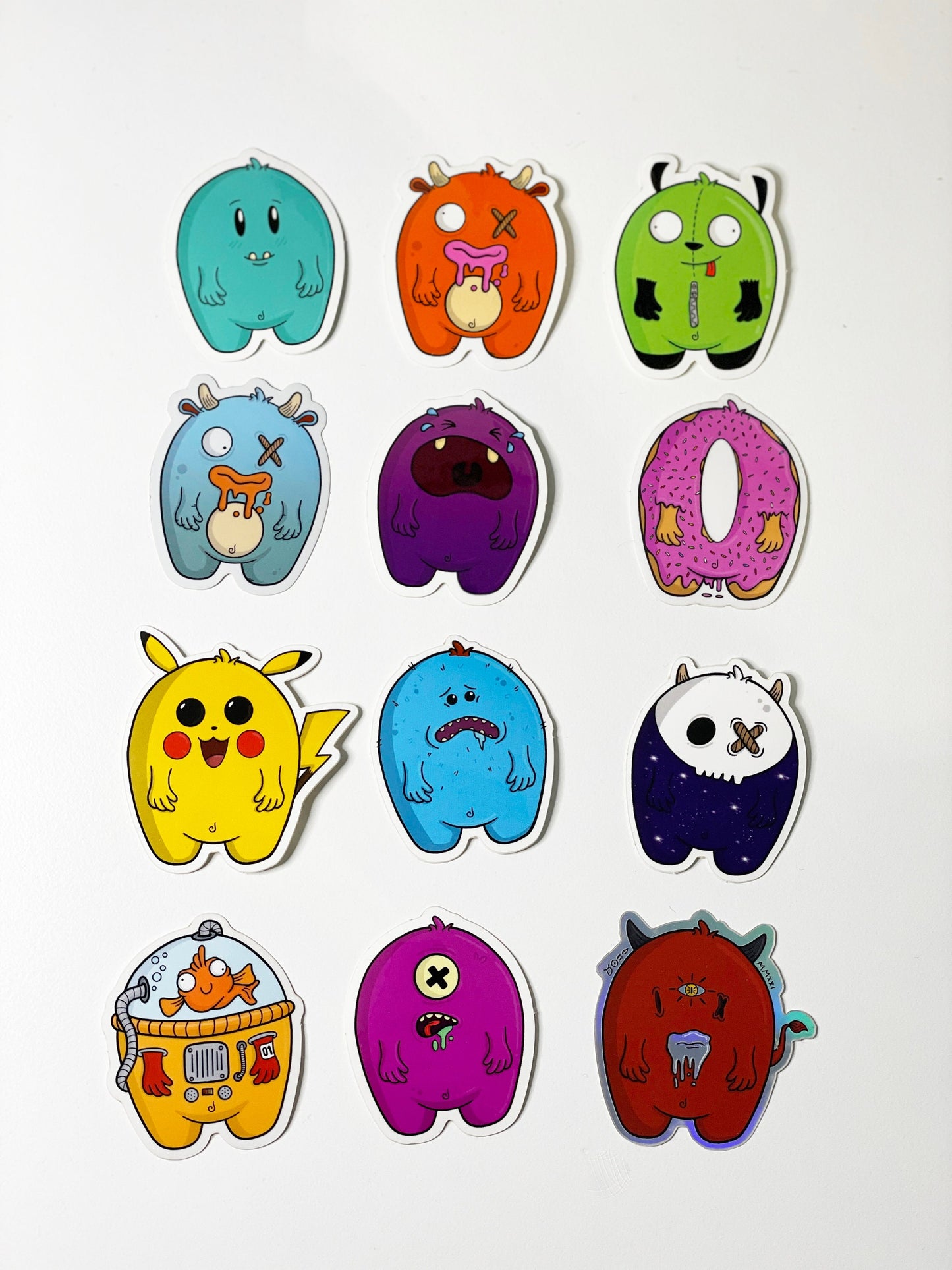 Ox Minis Stickers Series 1
