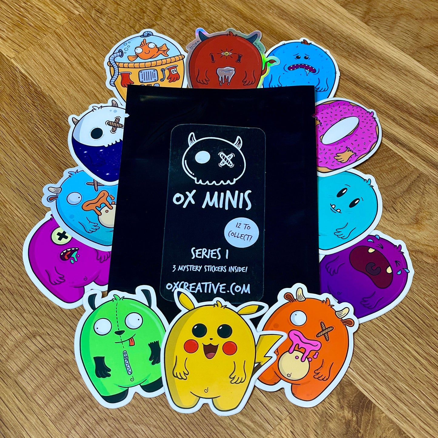 Ox Minis Stickers Series 1