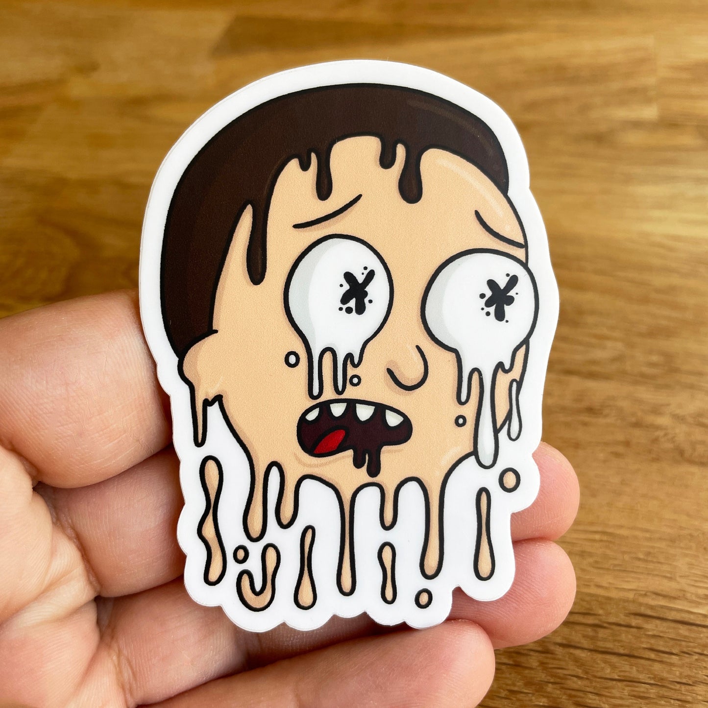 Melting Sticker