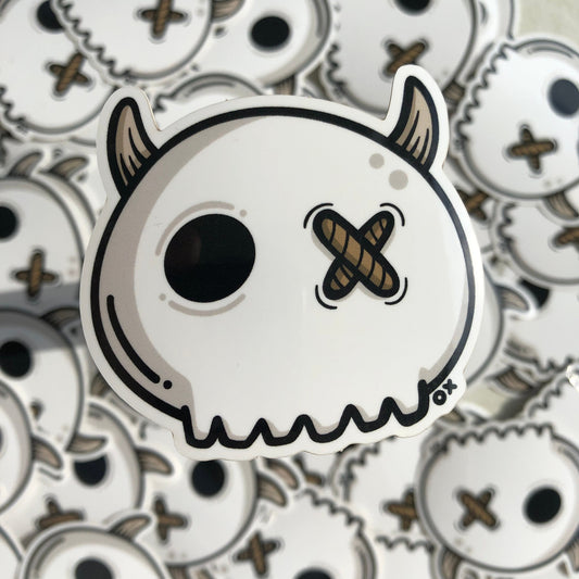 Ox Skull Sticker