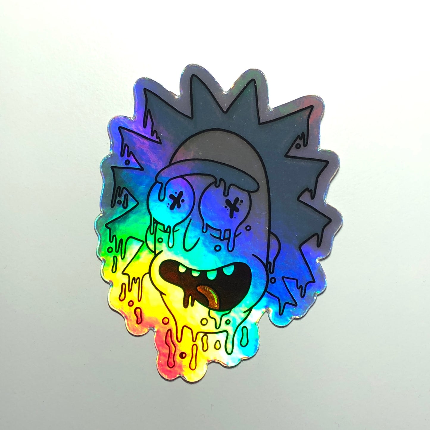 Melting II Holographic Sticker